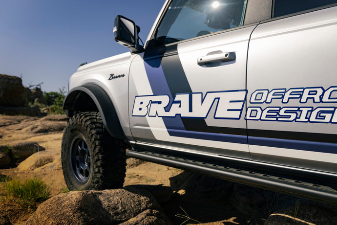 Brave Offroad Bronco Rock Slider Side View