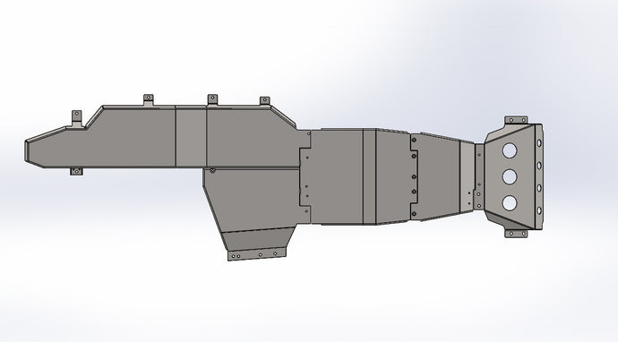 Stage 3 Bronco Skid Plate Package